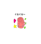 ハートちゃんとうさぎと、、（個別スタンプ：5）