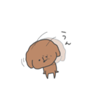 人間みたいなトイプードル(いろいろ)（個別スタンプ：6）