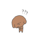 人間みたいなトイプードル(いろいろ)（個別スタンプ：8）