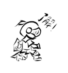 モノクロナイト 2D（個別スタンプ：6）