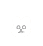 `しろめうさぎ´（個別スタンプ：1）