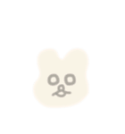 `しろめうさぎ´（個別スタンプ：2）