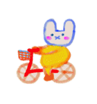 うさぎドロップス（個別スタンプ：3）