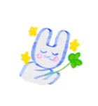 うさぎドロップス（個別スタンプ：18）