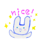 うさぎドロップス（個別スタンプ：21）