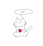 じつはねこ（個別スタンプ：8）