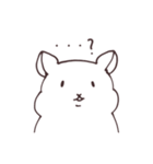 ギリギリ限界ハムスター（個別スタンプ：4）