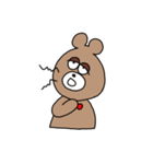 体調不良のくまさん（個別スタンプ：2）