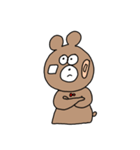 体調不良のくまさん（個別スタンプ：8）