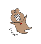 体調不良のくまさん（個別スタンプ：11）
