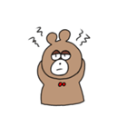 体調不良のくまさん（個別スタンプ：12）