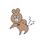 体調不良のくまさん（個別スタンプ：16）