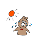 体調不良のくまさん（個別スタンプ：19）