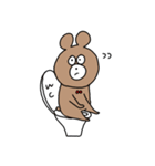 体調不良のくまさん（個別スタンプ：30）
