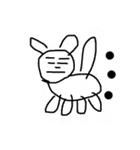 まゆげ濃すぎな（個別スタンプ：15）