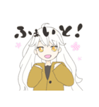 ひつじと女の子（個別スタンプ：16）