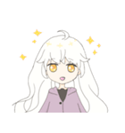 ひつじと女の子（個別スタンプ：23）