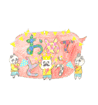 ふきだしで遊ぶかわいい、ぱんだたち（個別スタンプ：11）
