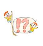 ふきだしで遊ぶかわいい、ぱんだたち（個別スタンプ：13）