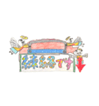 ふきだしで遊ぶかわいい、ぱんだたち（個別スタンプ：25）