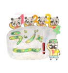 ふきだしで遊ぶかわいい、ぱんだたち（個別スタンプ：26）