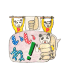 ふきだしで遊ぶかわいい、ぱんだたち（個別スタンプ：28）
