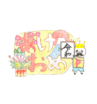 ふきだしで遊ぶかわいい、ぱんだたち（個別スタンプ：40）