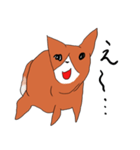 喜寿を迎えた田舎の柴犬（個別スタンプ：5）