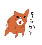 喜寿を迎えた田舎の柴犬（個別スタンプ：8）