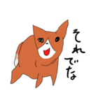 喜寿を迎えた田舎の柴犬（個別スタンプ：16）