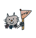 girl and her wonderful friends（個別スタンプ：4）