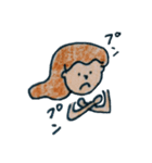 girl and her wonderful friends（個別スタンプ：14）