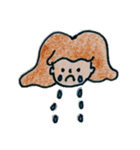 girl and her wonderful friends（個別スタンプ：24）
