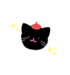 絵描き黒猫2（個別スタンプ：13）