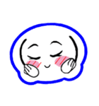吹き出し風 顔文字3（個別スタンプ：2）