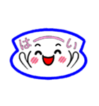 吹き出し風 顔文字3（個別スタンプ：6）