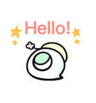 みつめるしらたまワールド（個別スタンプ：1）