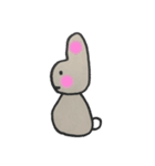 うさぎ のすたんぷ（個別スタンプ：2）