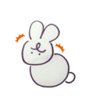 うさぎ のすたんぷ（個別スタンプ：4）