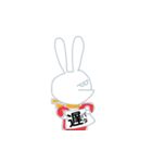 しんぐるうさぎ CA編（個別スタンプ：9）