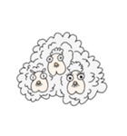 クセのある羊（個別スタンプ：6）