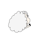 クセのある羊（個別スタンプ：7）