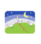 クセのある羊（個別スタンプ：12）