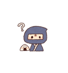 おにぎりと忍者さん（個別スタンプ：7）