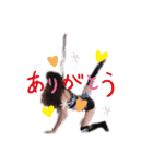 studio pole dance（個別スタンプ：34）