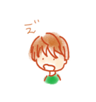 ふわふわライフ(おとこのことおんなのこ)（個別スタンプ：11）