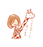 ふわふわライフ(おとこのことおんなのこ)（個別スタンプ：32）