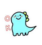 カラフルなきょうりゅうたち！！（個別スタンプ：2）