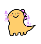 カラフルなきょうりゅうたち！！（個別スタンプ：8）
