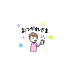 ちほみのお仕事（個別スタンプ：12）